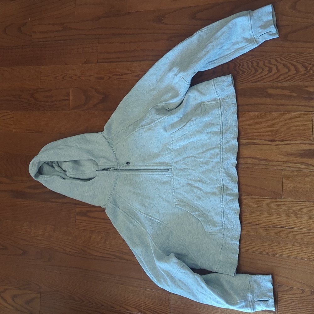 SCUBA OVERSIZED HALF ZIP HOODIE XL / Xxl Grey Lululemon